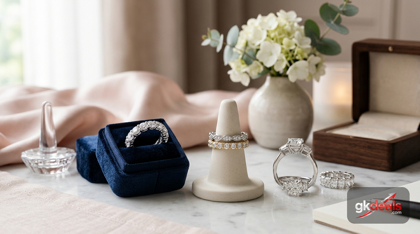 Luxury Anniversary Jewelry Over $1,000: Diamonds & Eternity Bands
