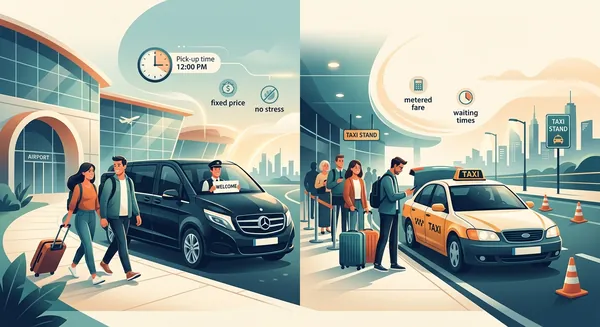 Airport Transfers vs Taxis: Best Value for Travelers