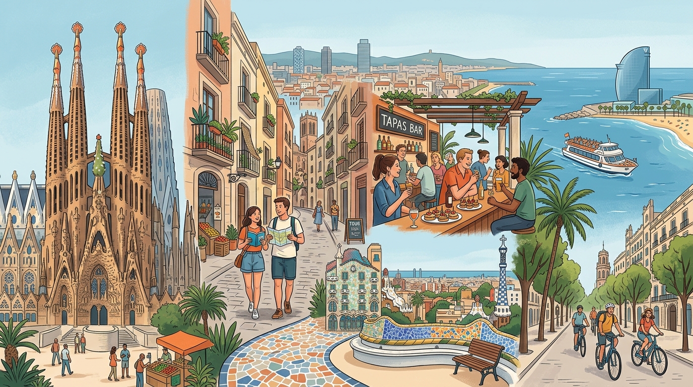 First Time in Barcelona: Best Areas, Tours & Tips